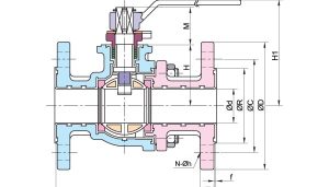 LINED BALL VALVE