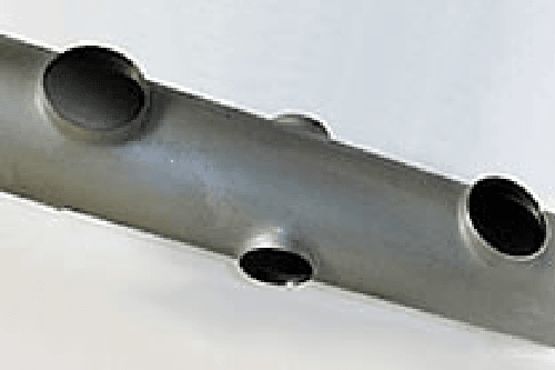 Extruded Branch Pipe Headers